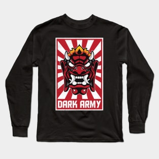 Dark Army Hacking Group Long Sleeve T-Shirt